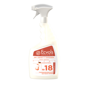 Средство для чистки сантехники и плитки Ecvols №18 с эфирными маслами (груша), 750 мл